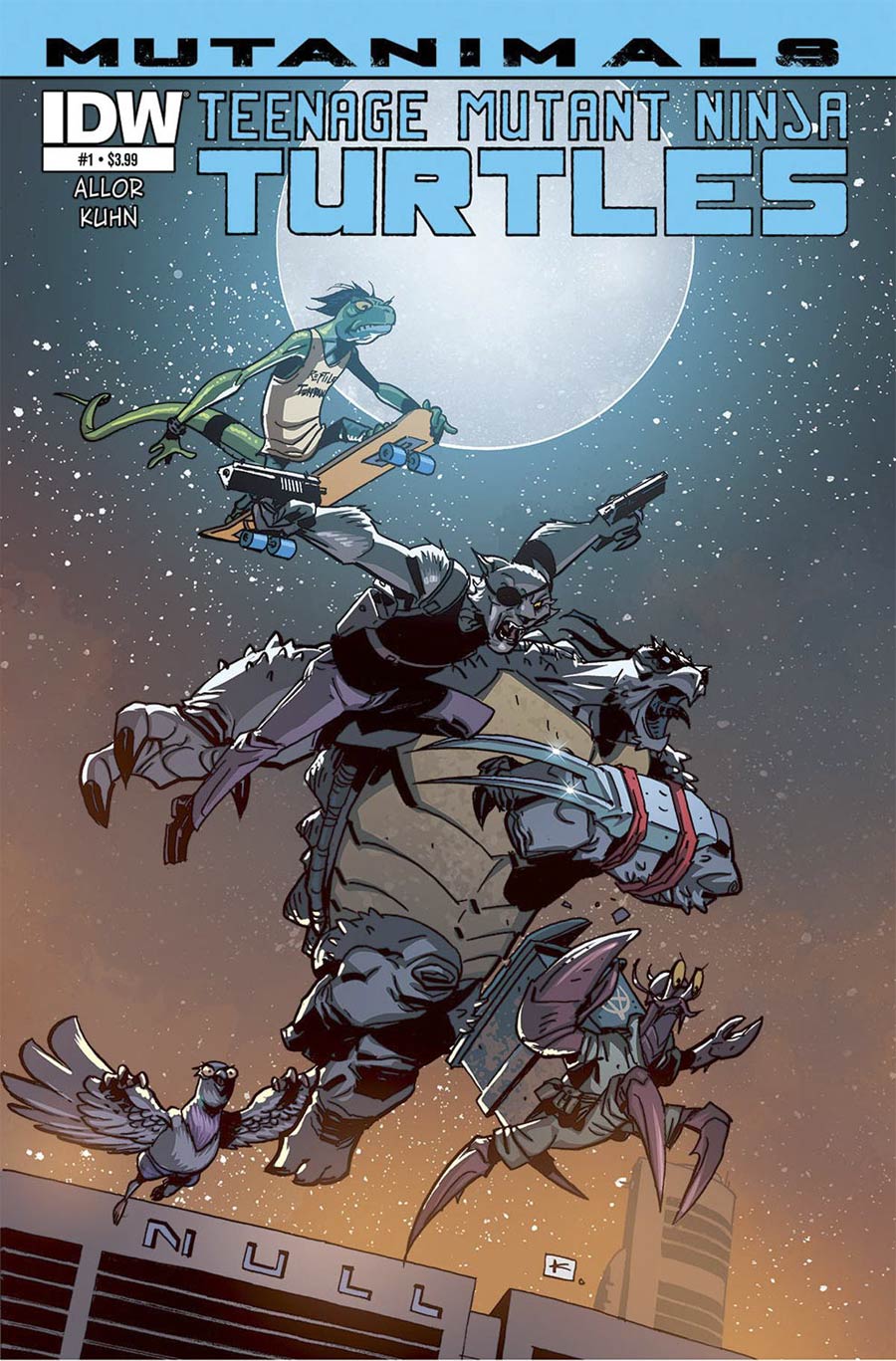 Teenage Mutant Ninja Turtles Mutanimals #1 Cover A Regular Andy Kuhn Cover