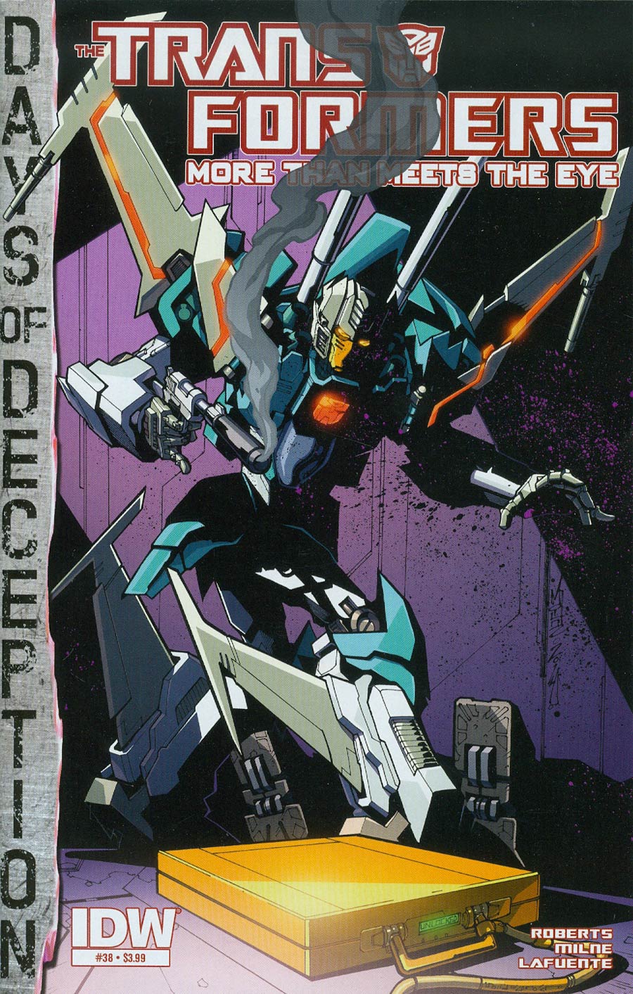 Transformers More Than Meets The Eye #38 Cover A Regular Alex Milne Cover (Days Of Deception Tie-In)