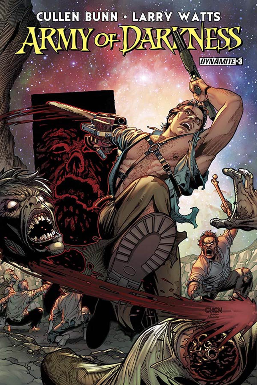 Army Of Darkness Vol 4 #3 Cover B Variant Sean Chen Cover