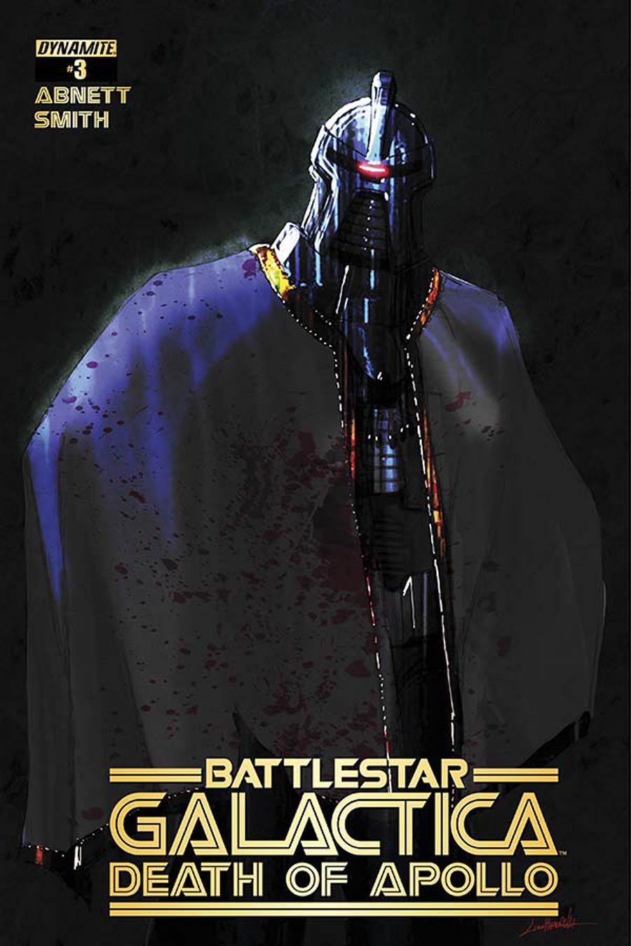 Battlestar Galactica Death Of Apollo #3 Cover C Variant Livio Ramondelli Cover