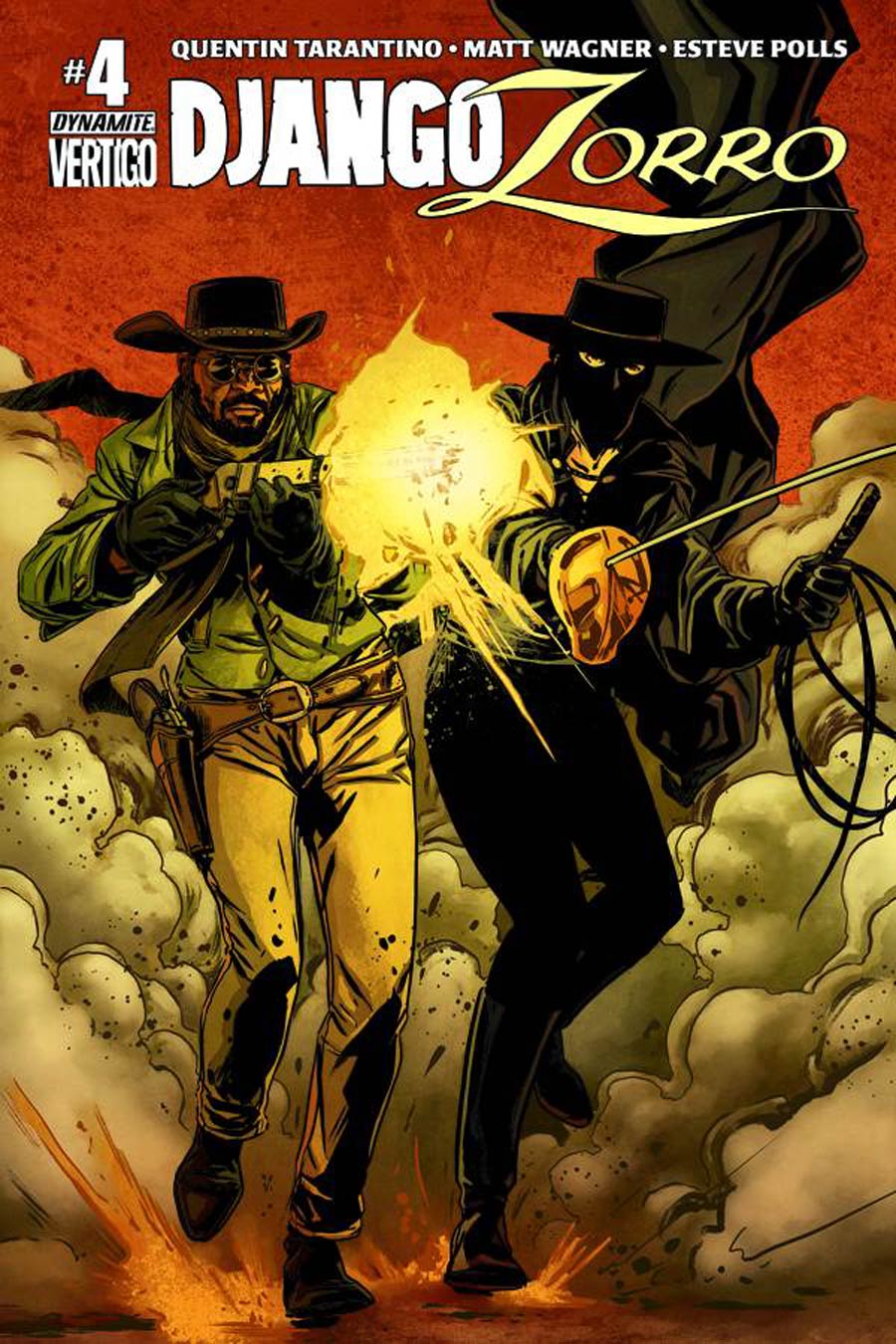 Django Zorro #4 Cover C Variant Marc Laming Subscription Cover