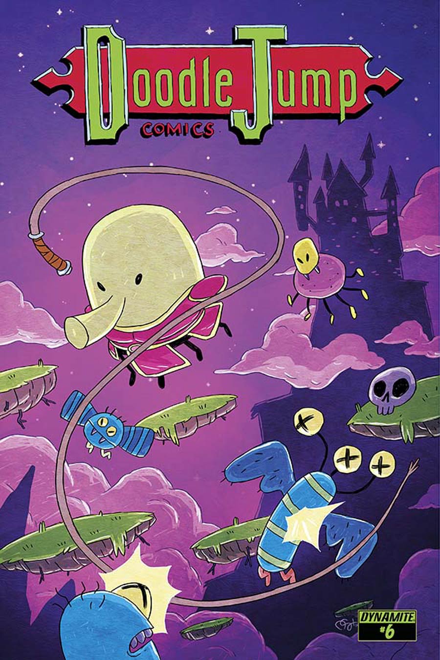 Doodle Jump #2 Cover B Variant Video Game Homage Cover - Midtown Comics