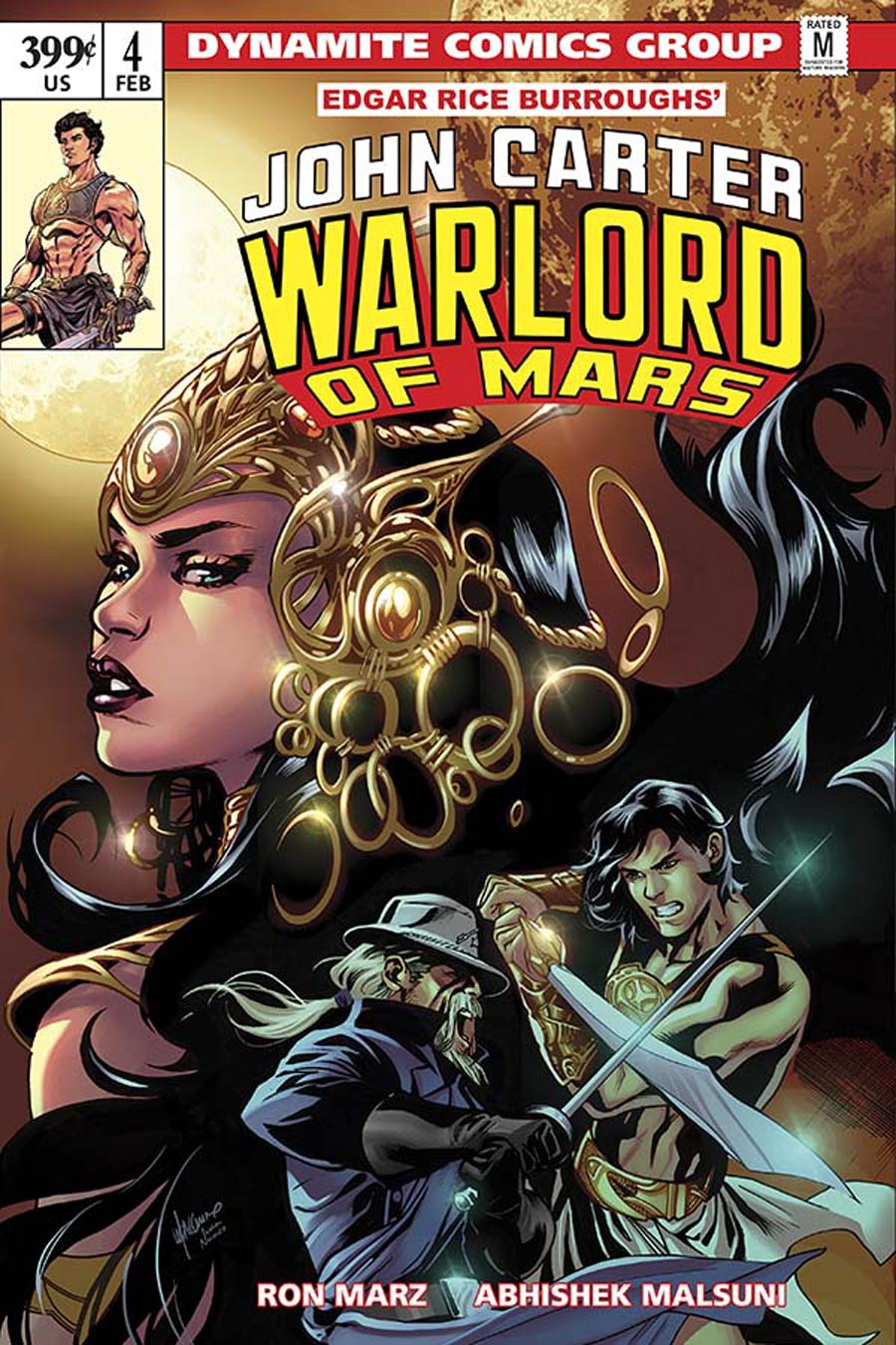 John Carter Warlord Of Mars Vol 2 #4 Cover C Variant Emanuela Lupacchino Cover