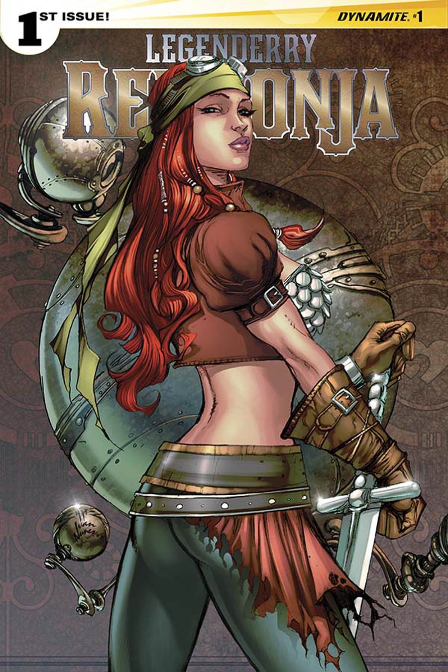 Legenderry Red Sonja #1 Cover A Regular Joe Benitez Cover