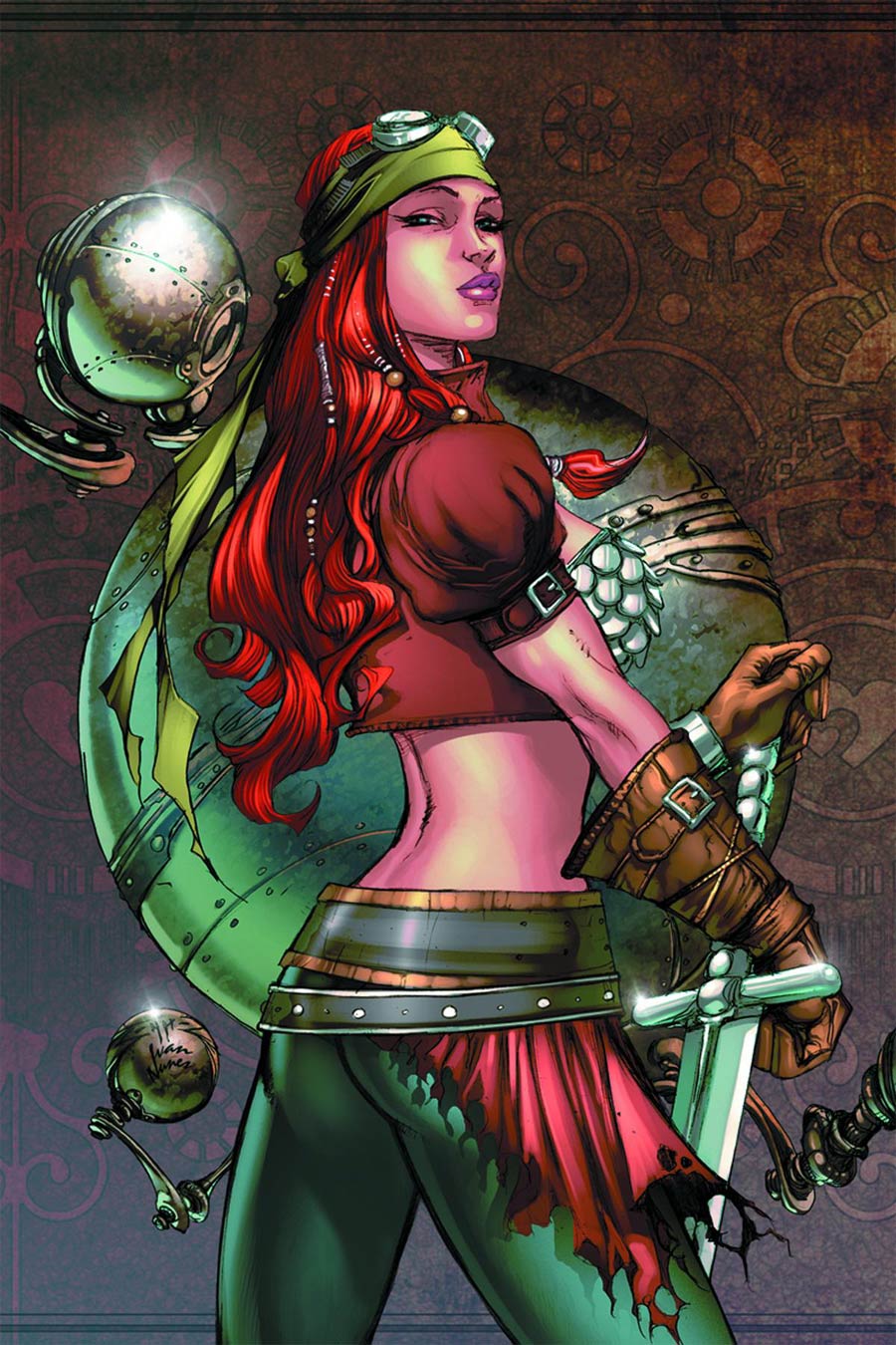 Legenderry Red Sonja #1 Cover B Rare Joe Benitez Virgin Cover