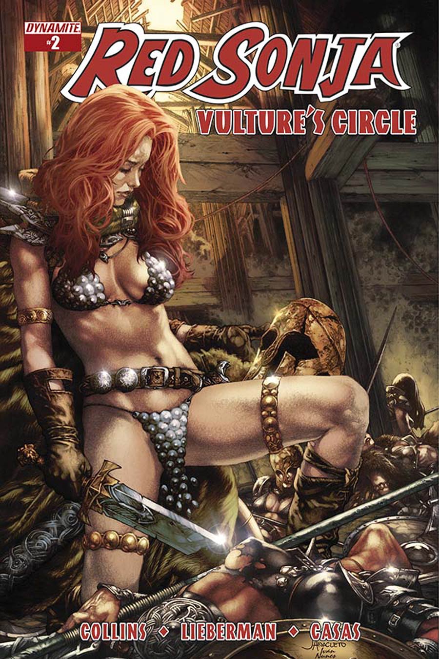 Red Sonja Vultures Circle #2 Cover A Regular Jay Anacleto Cover