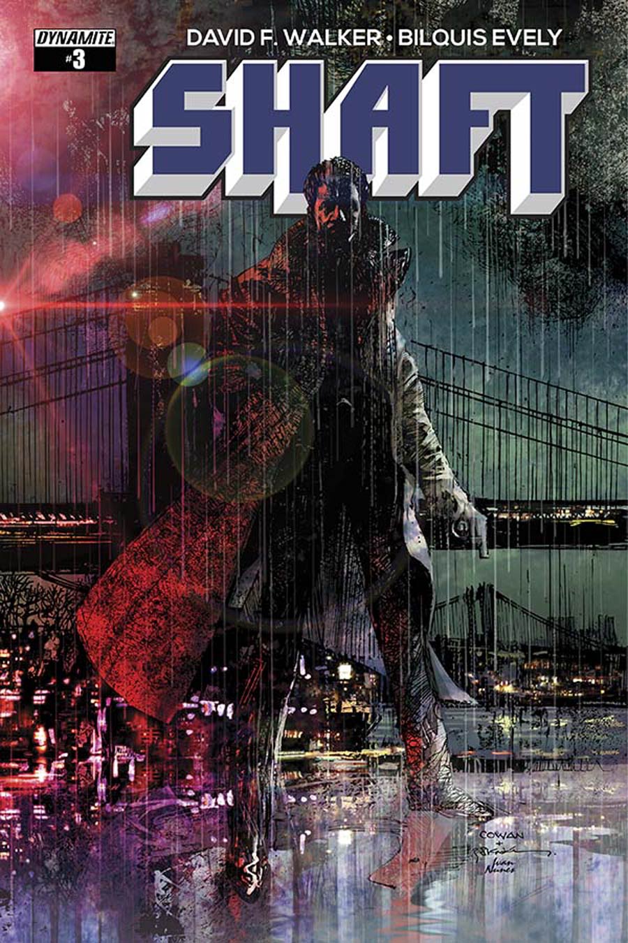 Shaft #3 Cover A Regular Denys Cowan & Bill Sienkiewicz Cover