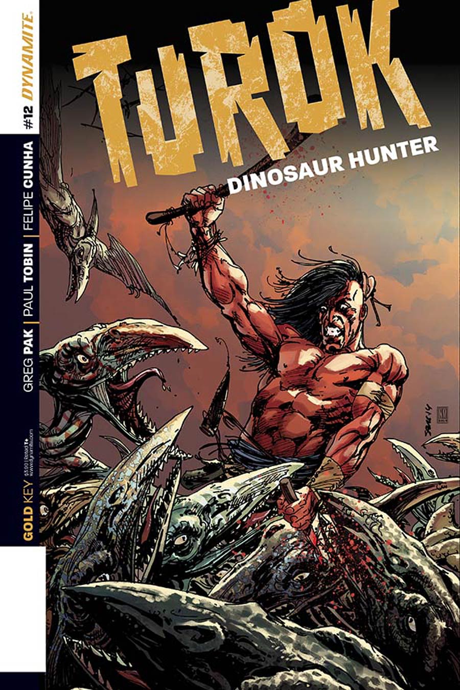 Turok Dinosaur Hunter Vol 2 #12 Cover A Regular Bart Sears Cover
