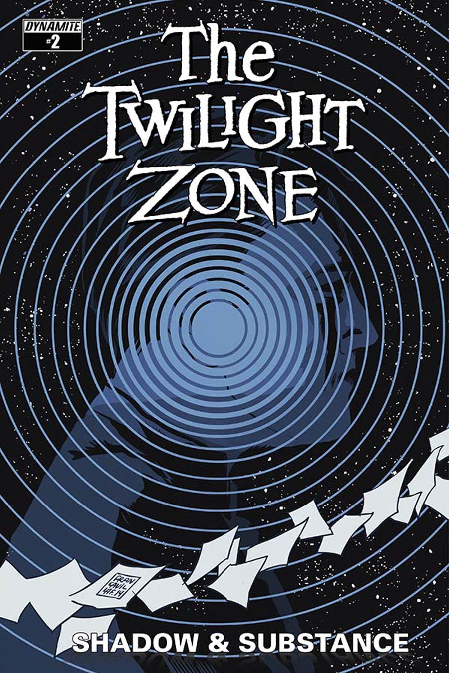 Twilight Zone Shadow & Substance #2 Cover B Variant Francesco Francavilla Cover