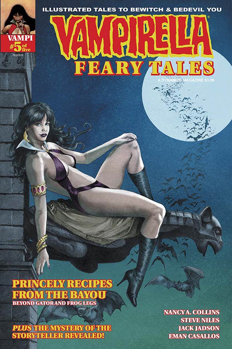 Vampirella Feary Tales #5 Cover C Variant David Roach Subscription Cover