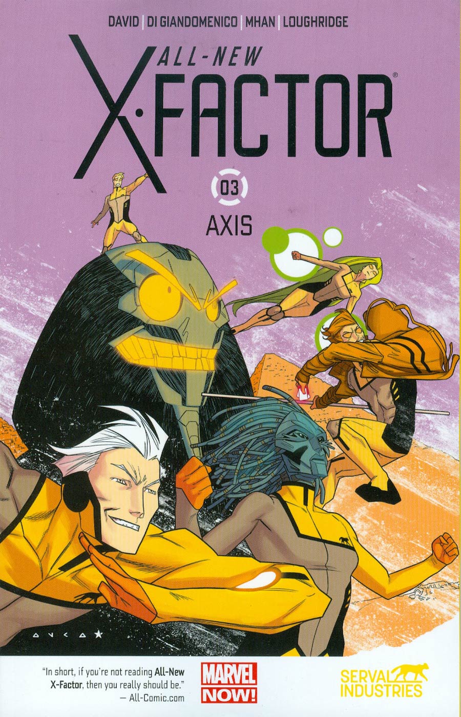 All-New X-Factor Vol 3 AXIS TP