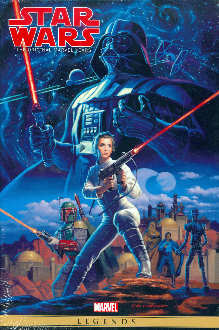 Star Wars Original Marvel Years Omnibus Vol 2 HC Direct Market Greg Hildebrandt Cover