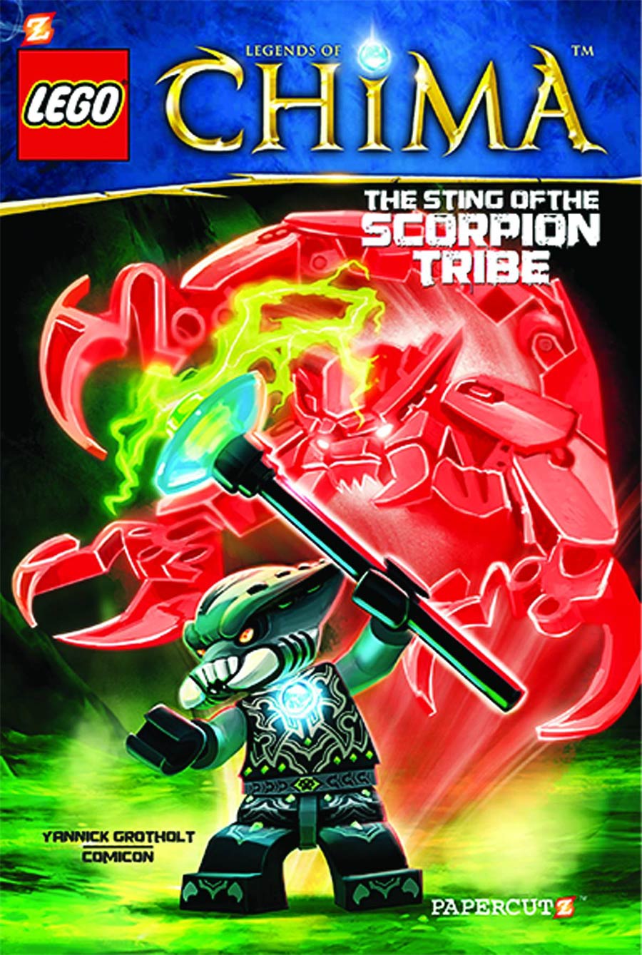 Lego Legends Of Chima Vol 4 Sting Of The Scorpion Tribe HC