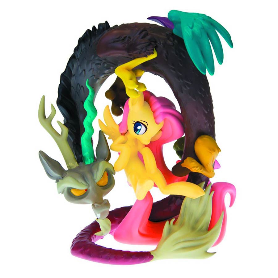 My Little Pony Discord Flutter On Deluxe Limited Edition Resin Statue