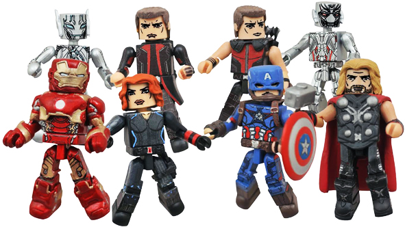 Marvel Minimates Series 61 Avengers Age Of Ultron Movie Assortment Case