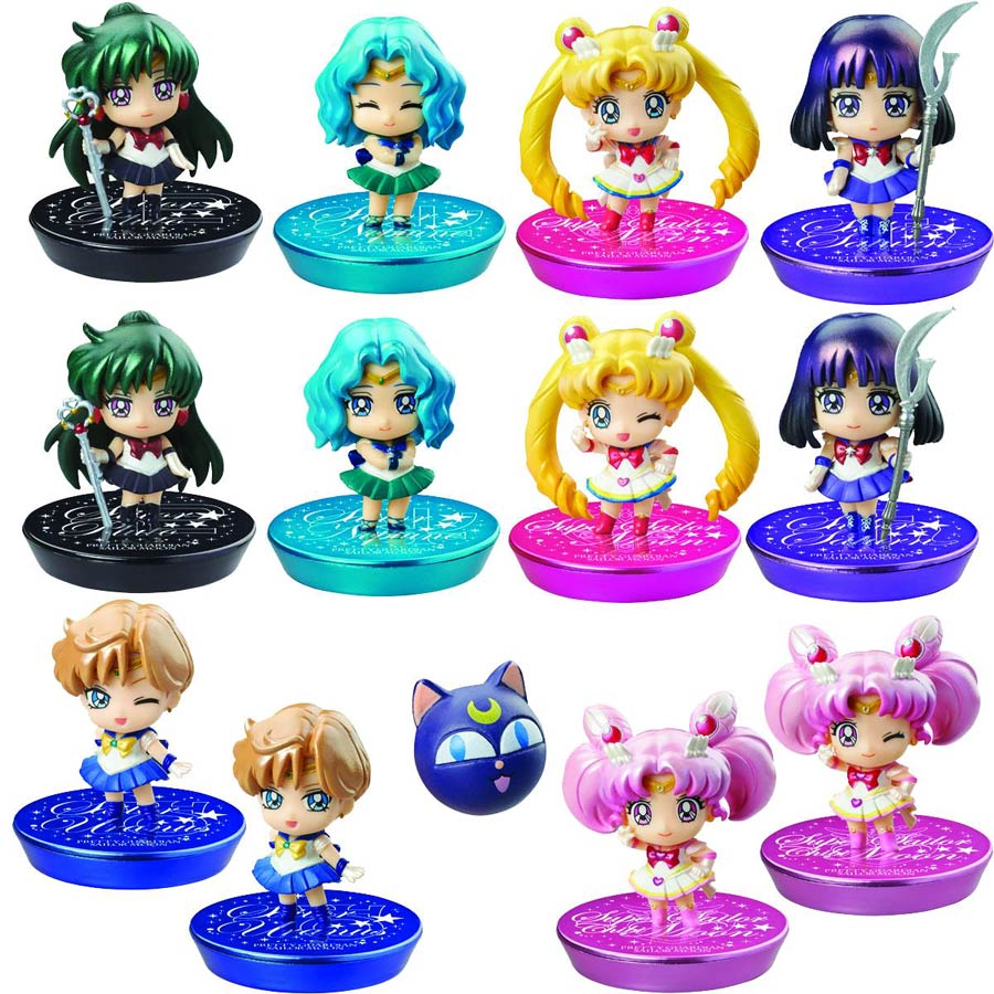 Sailor Moon Crystal Figures For Girls Vol 4 Figure Assortment Case