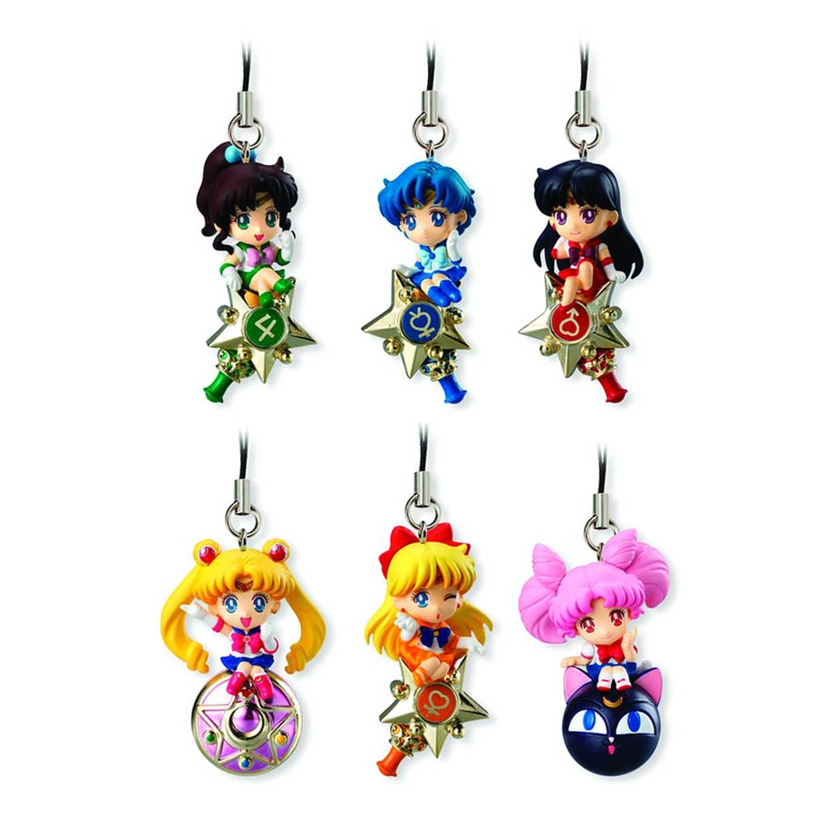 Sailor Moon Twinkle Dolly Vol 1 - Box Of 10 Necklace Charm Figures
