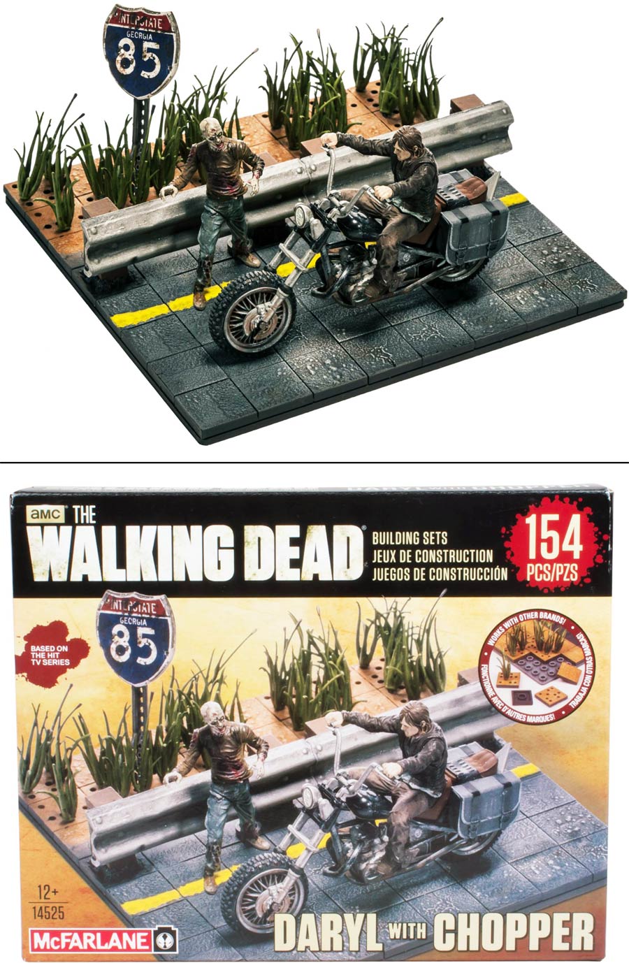 Walking Dead TV Building Set Level 3 Assortment Case