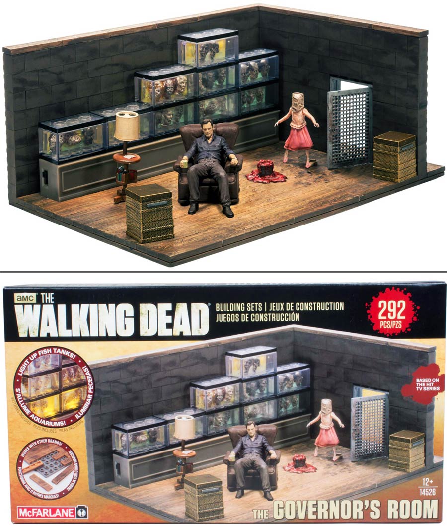 Walking Dead TV Building Set Level 5 Assortment Case
