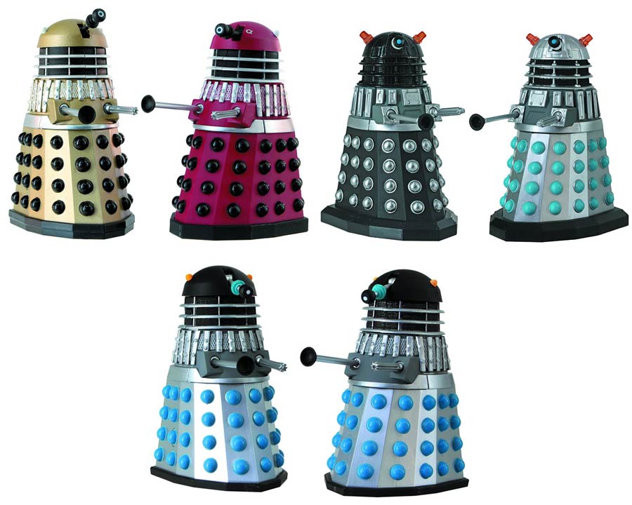 Doctor Who Dalek Collector Pack Action Figure Assortment Case