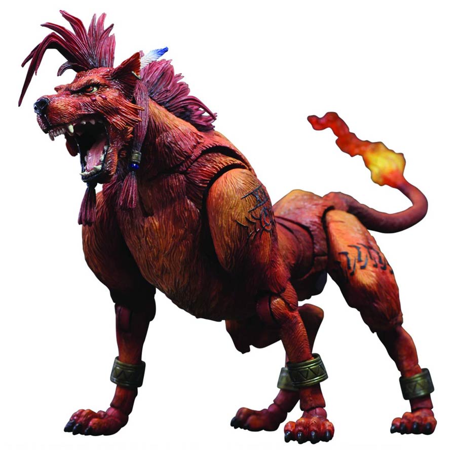 Final Fantasy VII Advent Children Play Arts Kai Action Figure - Red XIII