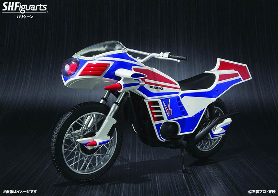Kamen Rider S.H.Figuarts - Hurricane Bike (Masked Rider V3) Action Figure