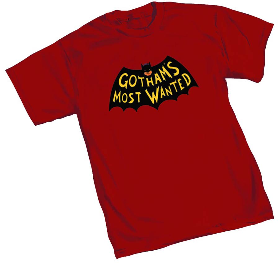 Gothams Most Wanted T-Shirt Large