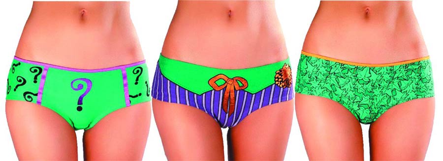 DC Villians Panty 3-Pack Small/Medium