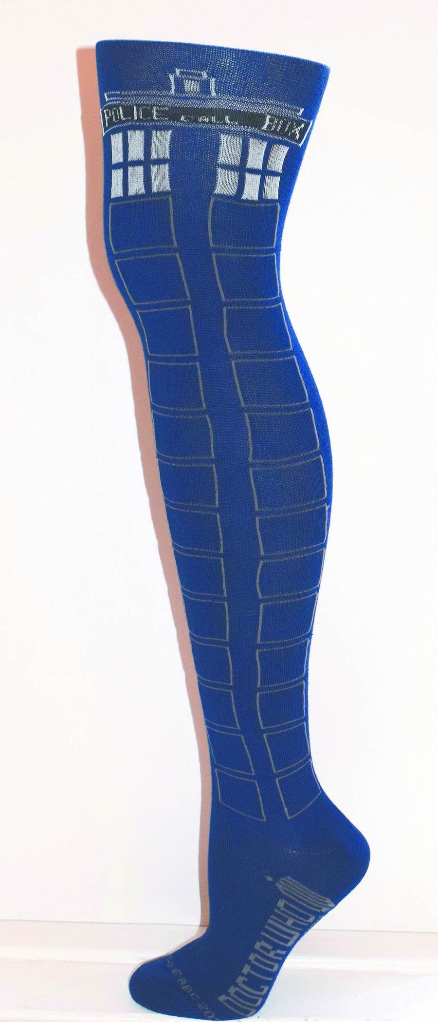 Doctor Who Over The Knee Socks - TARDIS