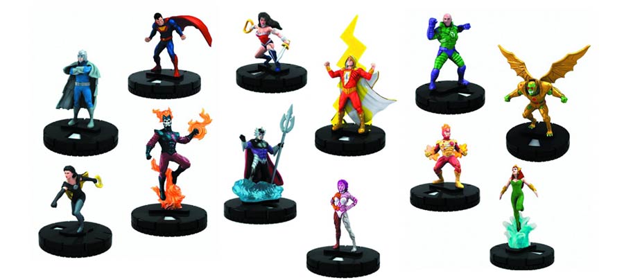 DC HeroClix Justice League Trinity War Fast Forces Crime Syndicate 6-Pack