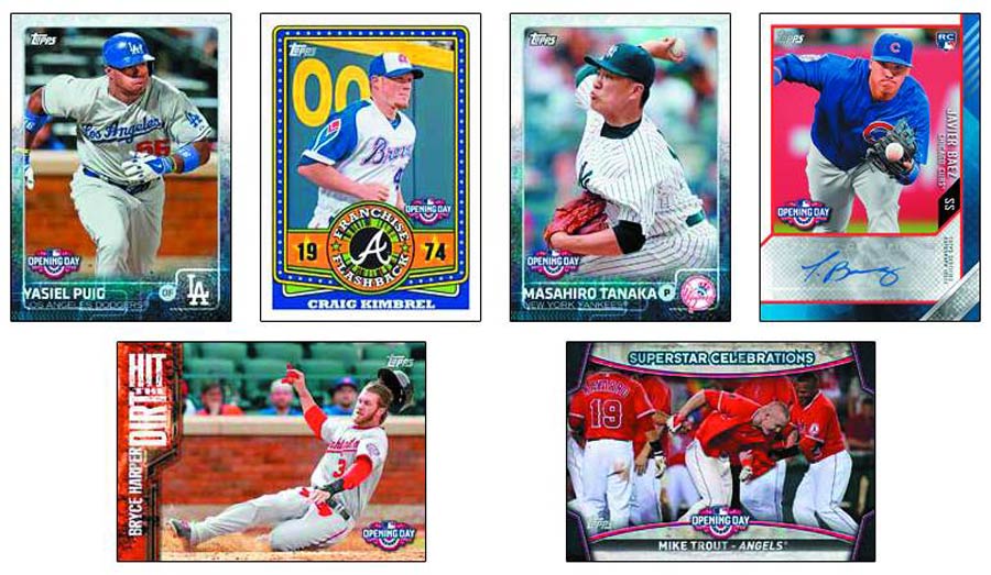 Topps 2015 Opening Day Baseball Trading Cards Box