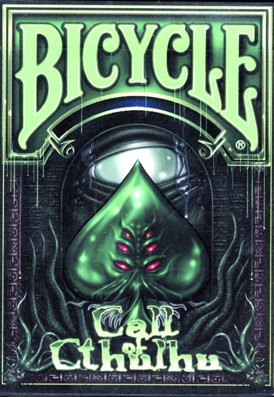 Call Of Cthulhu Playing Cards