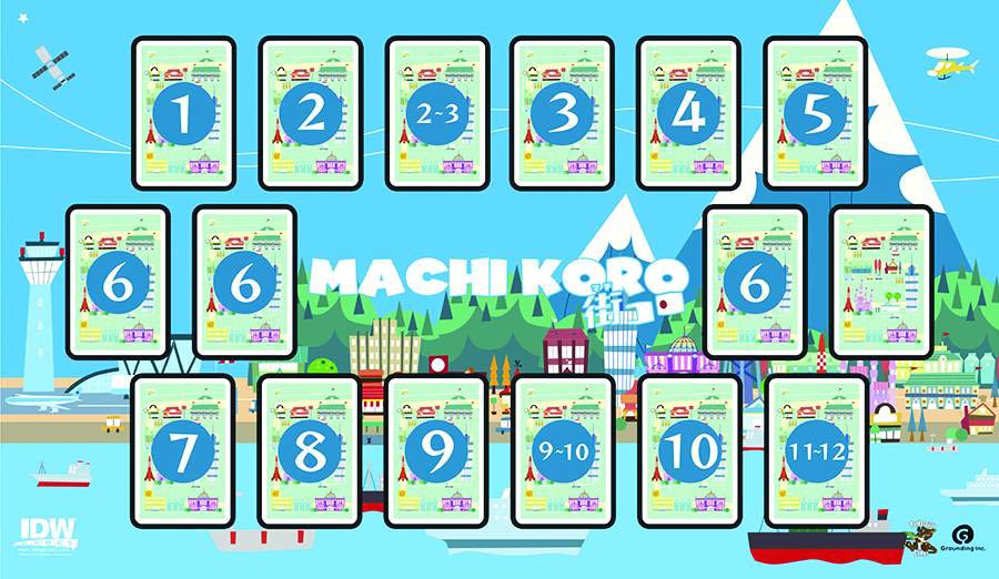 Machi Koro Game Mat