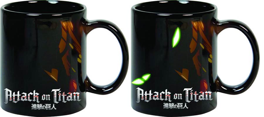 Attack On Titan Eyes Heat Change Mug