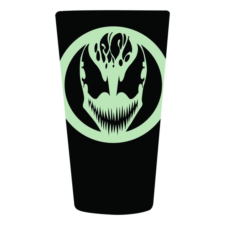 Marvel Glow-In-The-Dark Pint Glass - Carnage