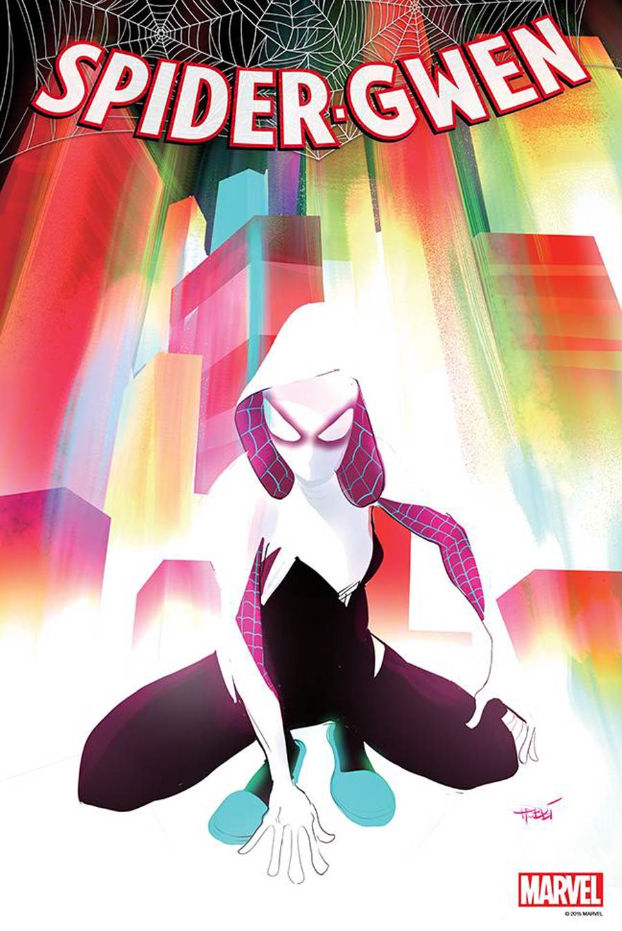 Spider-Gwen By Javier Rodriguez Poster