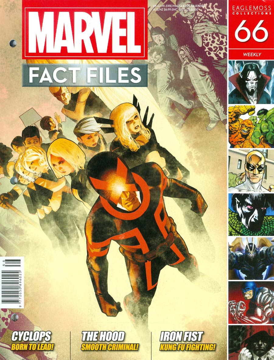Marvel Fact Files #66 Uncanny X-Men Cyclops