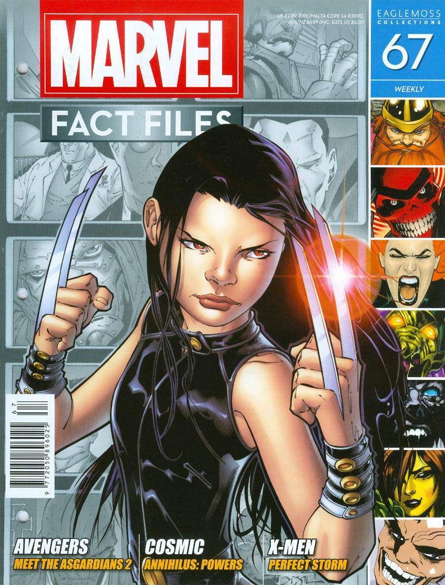 Marvel Fact Files #67 X-23