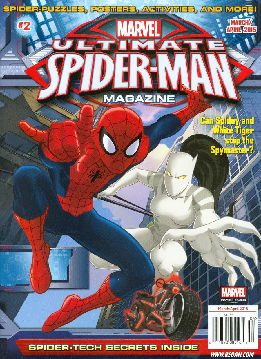 Ultimate Spider-Man Magazine #2 Mar / Apr 2015