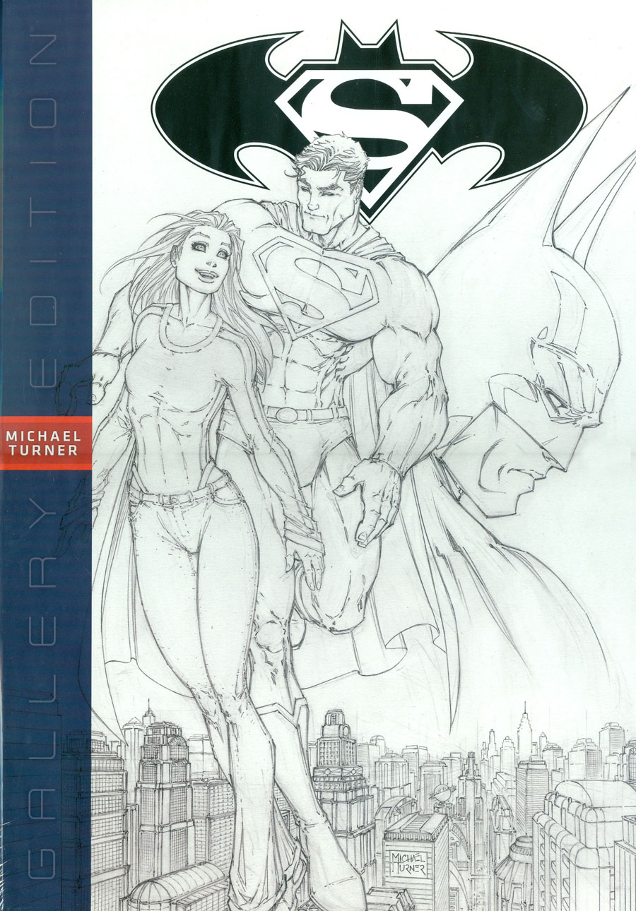 Superman Batman Michael Turner Gallery Edition HC
