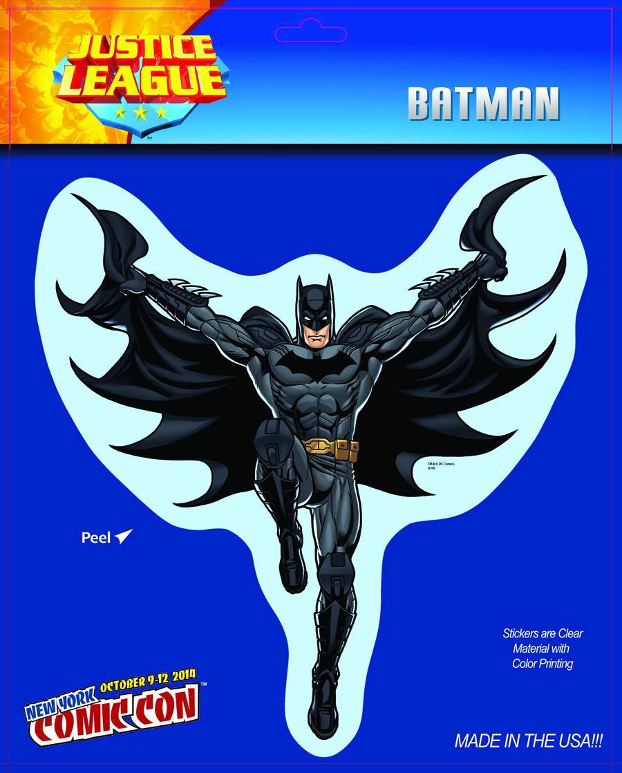 DC Heroes NYCC 2014 Exclusive Vinyl Decal - Batman