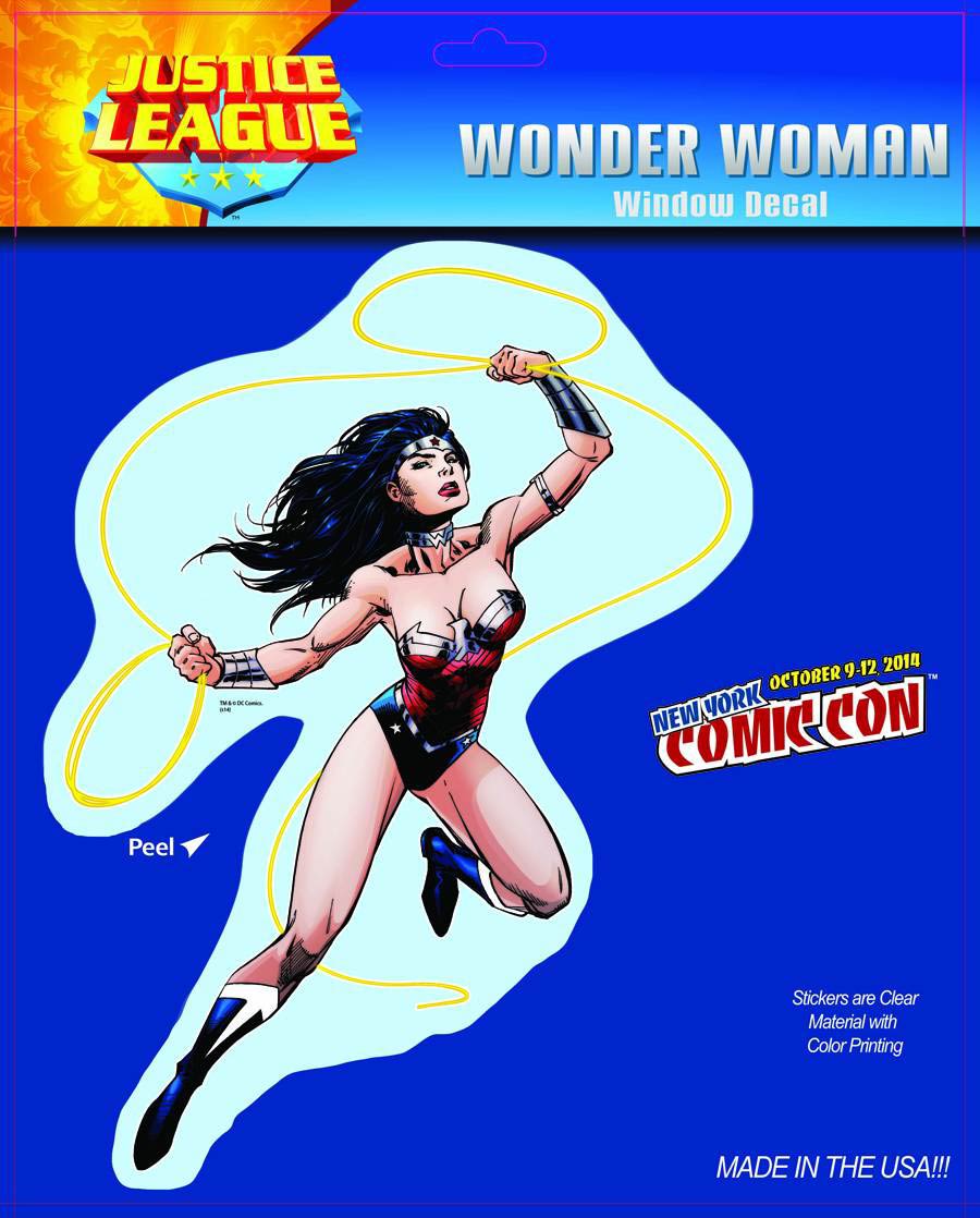 DC Heroes NYCC 2014 Exclusive Vinyl Decal - Wonder Woman