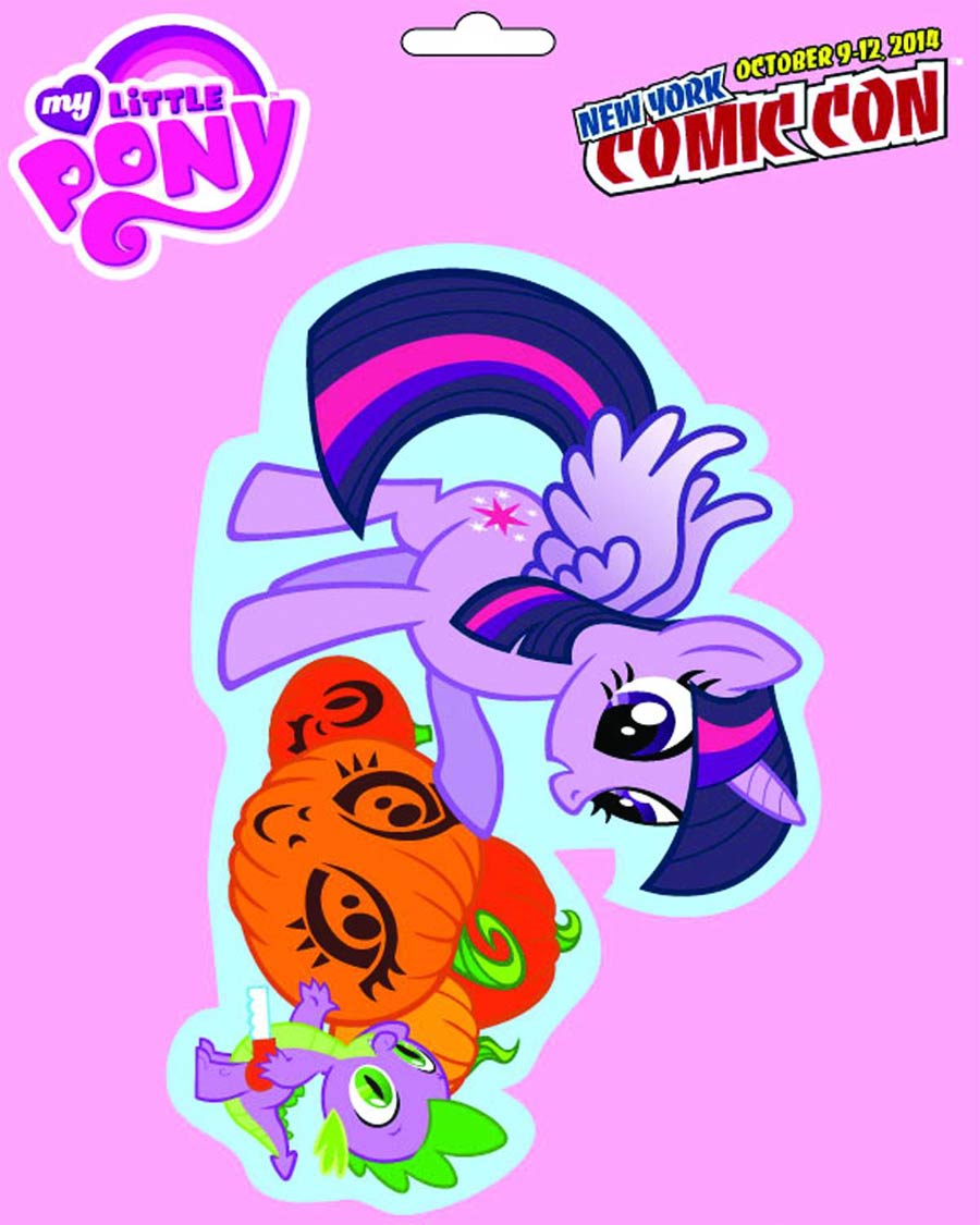 My Little Pony NYCC 2014 Exclusive Vinyl Decal - Twilight Sparkle & Spike