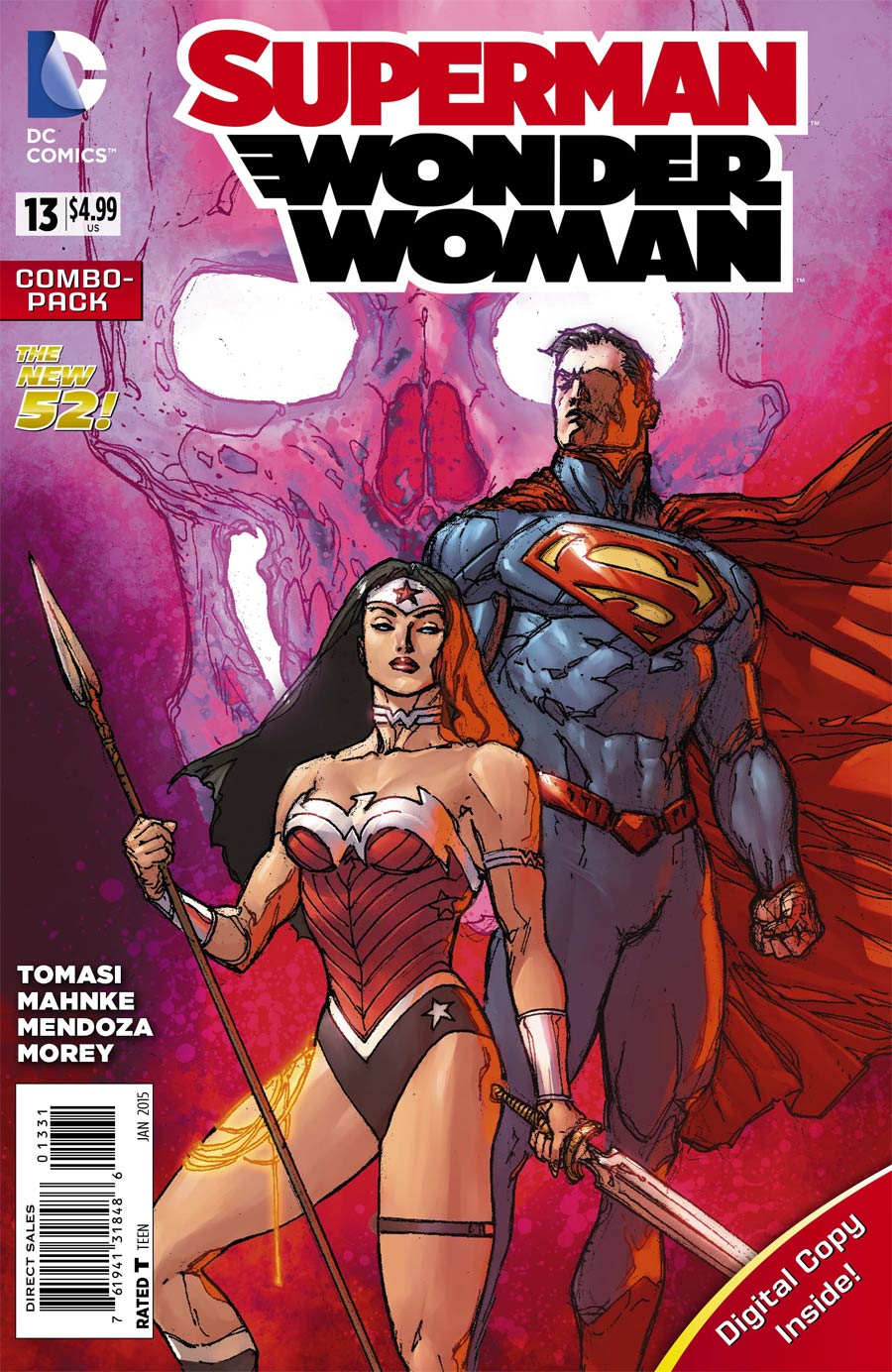 Superman Wonder Woman #13 Cover D Combo Pack Without Polybag