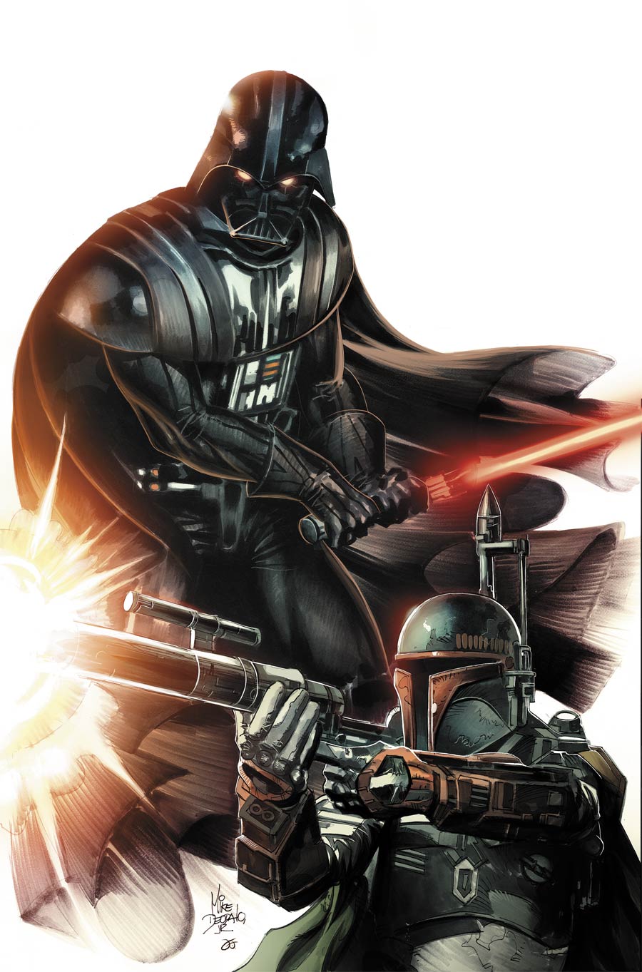 Star Wars Vol 4 #1 Cover D Limited Edition Comix Exclusive Mike Deodato Color Variant Cover
