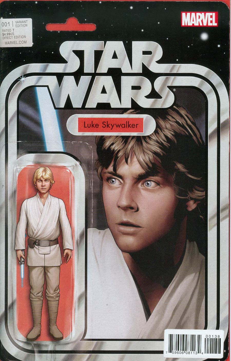 Star Wars Vol 4 #1 Cover J Variant Star Wars Action Figure Cover