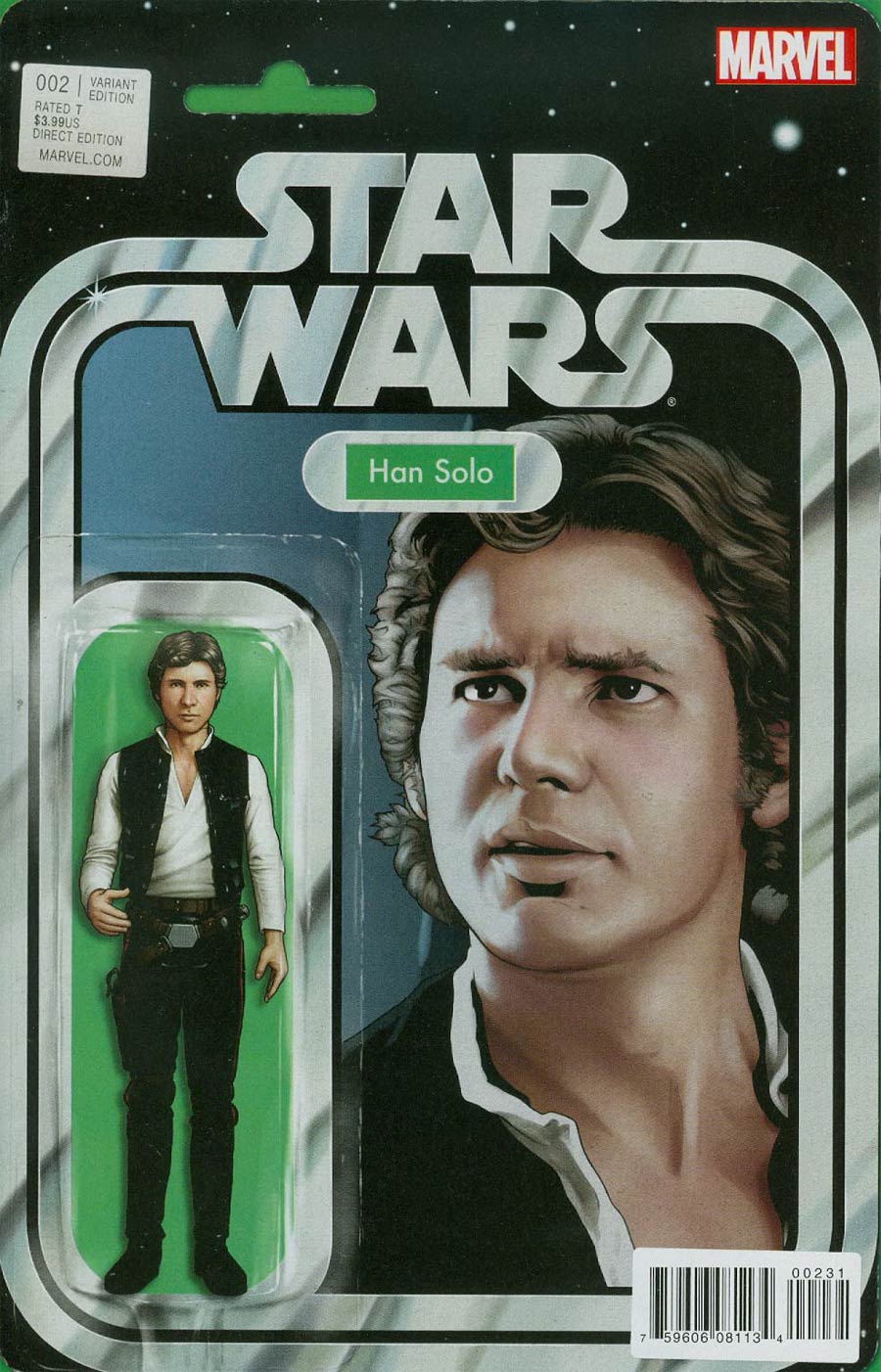 Star Wars Vol 4 #2 Cover B Variant Star Wars Action Figure Cover