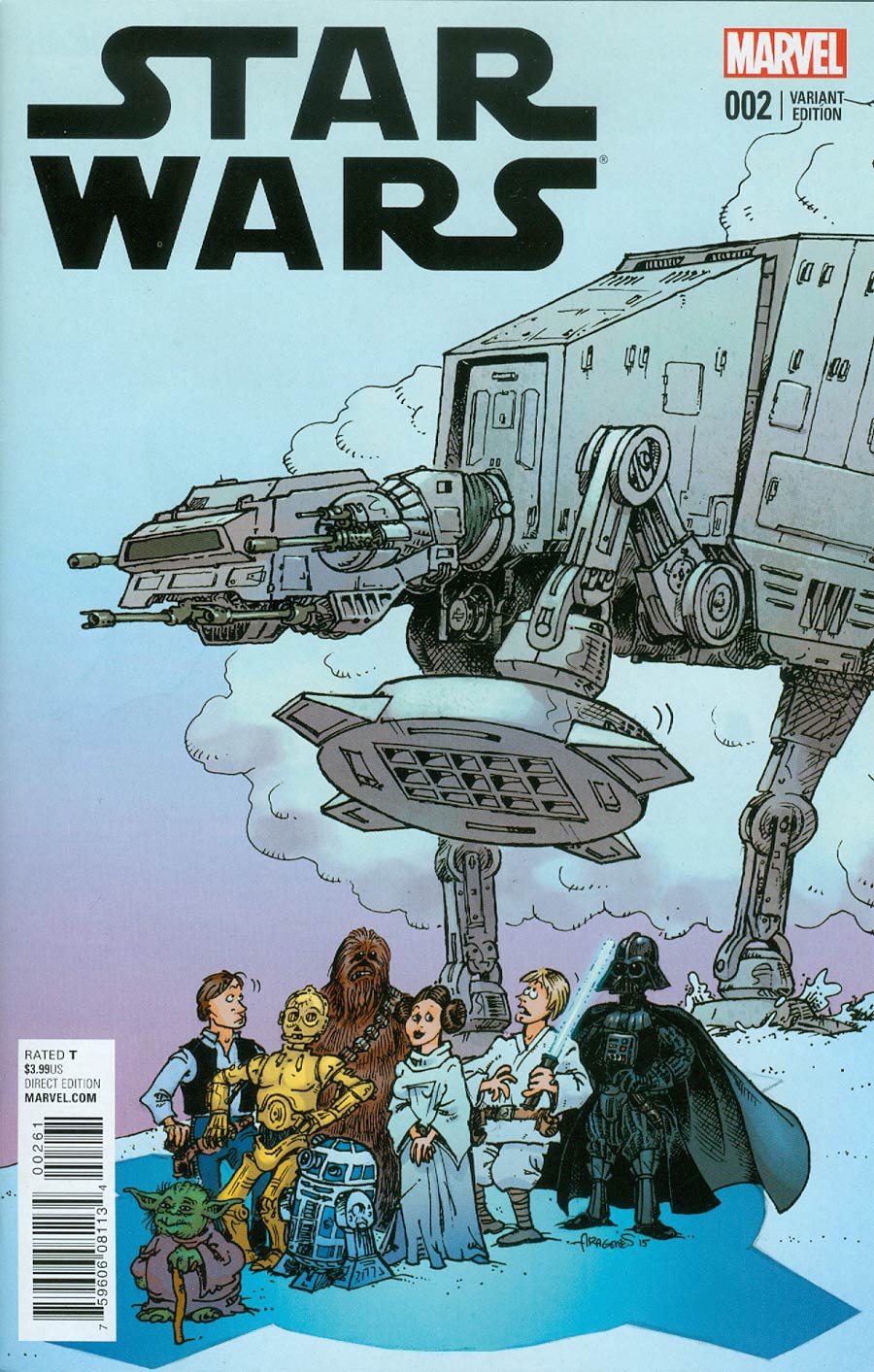 Star Wars Vol 4 #2 Cover C Variant Sergio Aragones Cover