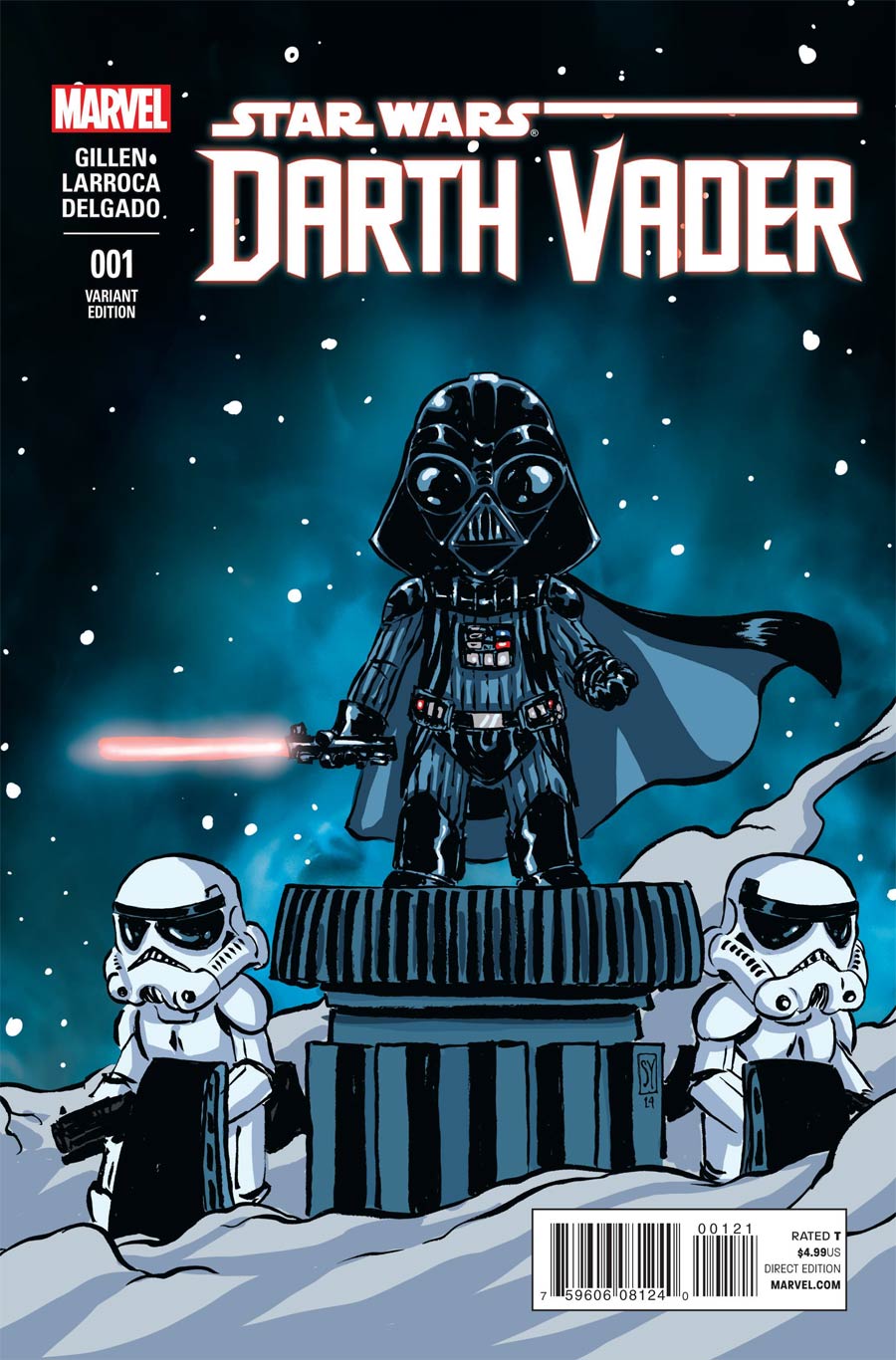 Darth Vader #1 Cover F Variant Skottie Young Baby Cover