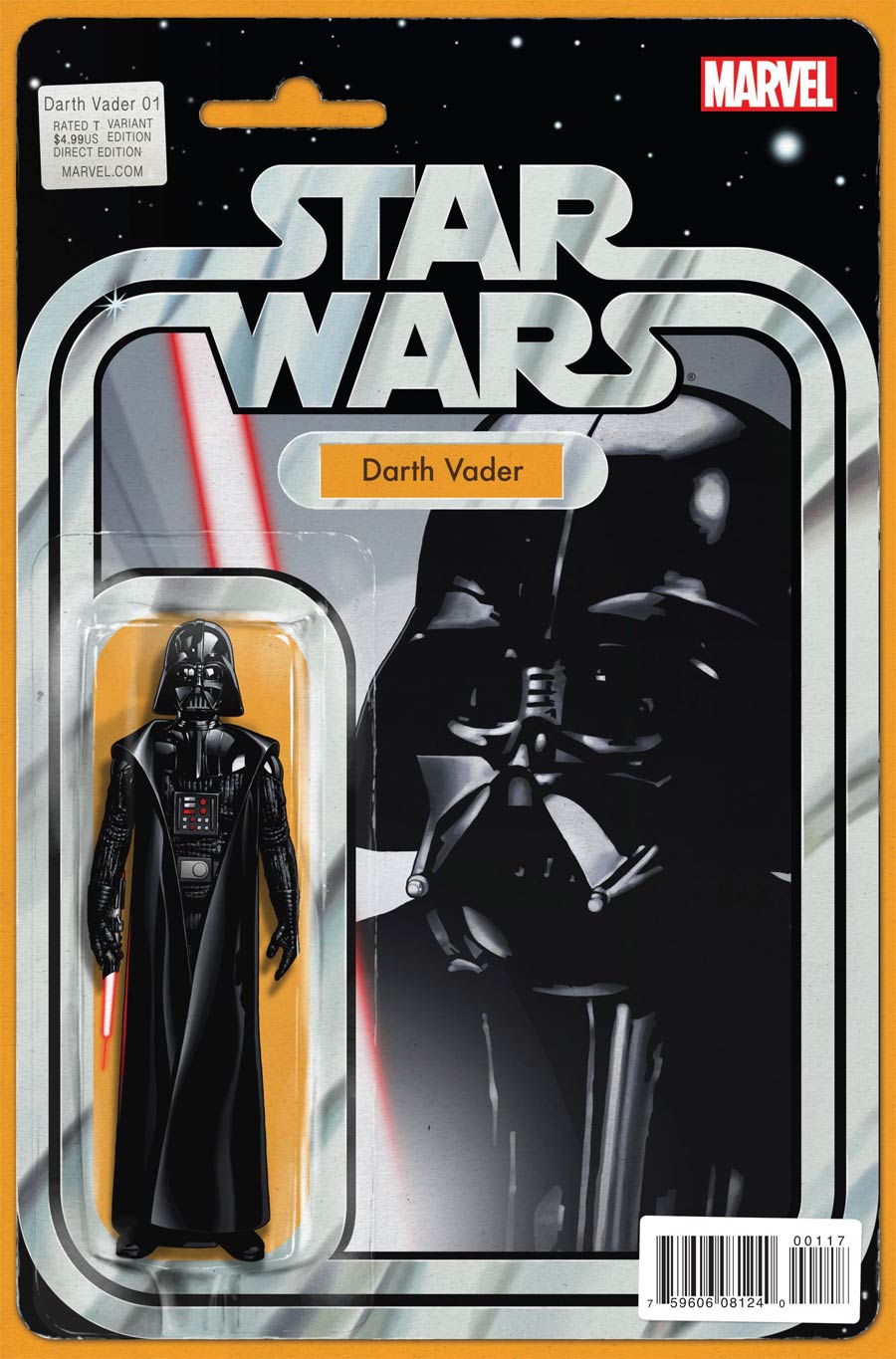 Darth Vader #1 Cover G Variant Star Wars Action Figure Cover